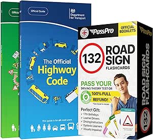2024 Driving Theory Test Kit: Official DVSA Highway Code Book + Know Your Traffic Signs